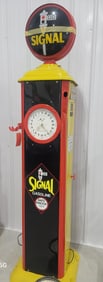Martin & Schwartz  2EU Clockface Restored Gas Pump