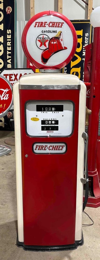 Tokheim Model #300 Computing Gas Pump Restored (1 of 7)