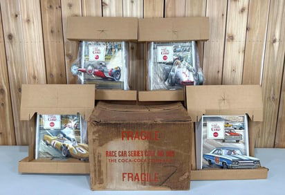 "COOL" Coca-Cola Race Car Series Set No. 905 NIB