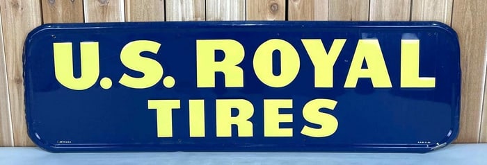 U.S. Royal Tires Metal Sign (TAC)