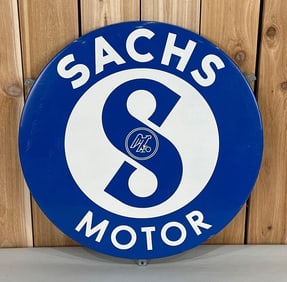 Sachs Motor w/Logo Porcelain Sign (TAC)