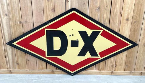 D-X Porcelain Identification Sign (TAC)