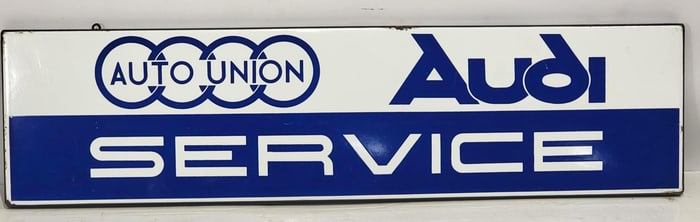 Auto Union Audi Service Porcelain Sign (TAC)