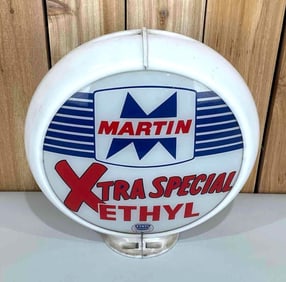 Martin Xtra Special Ethyl w/Logo 13.5" Globe Lenses