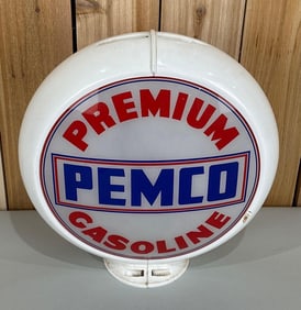 Pemco Premium Gasoline 13.5" Globe Lenses