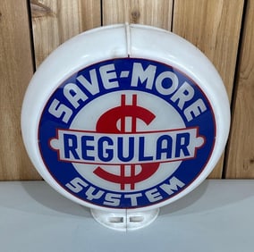 Save-More Regular System w/Logo 13.5" Single Globe Lens
