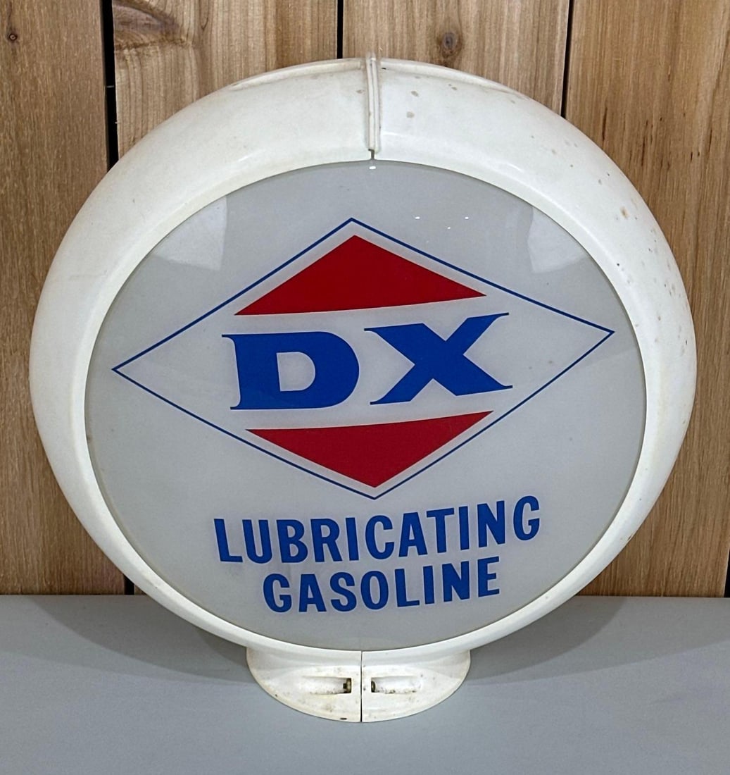 D-X Lubricating Gasoline 13.5" Single Globe Lens (1 of 3)