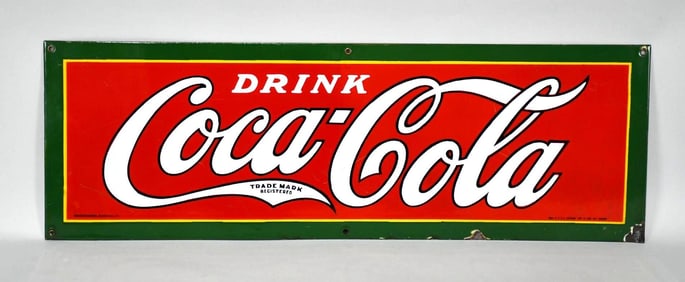 Drink Coca-Cola Porcelain Sign (TAC)