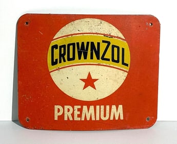 Crownzol Premium Metal Pump Sign