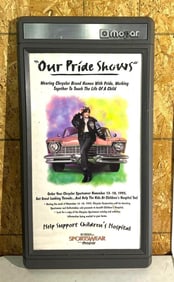 Mopar Plastic Dealer Poster Display Rack