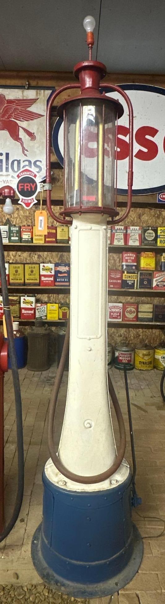 Guarantee Fry Model #17 Five Gallon Visible Gas Pump (1 of 6)