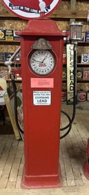Erie Model #? Clock Face Gas Pump