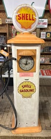 Sharmeter Model #513 Clock Face Gas Pump