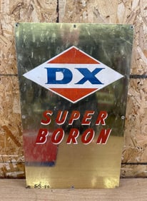 DX Super Boron Metal Pump Sign
