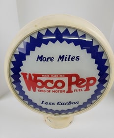 Woco Pep 15" Metal Body Gas Pump Globe