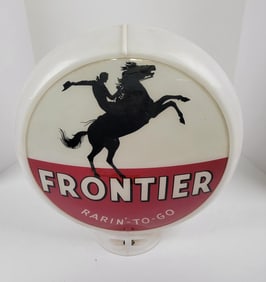 Frontier Rarin'-To-Go Gas Pump Globe