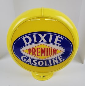 Dixie Premium Gas Pump Globe