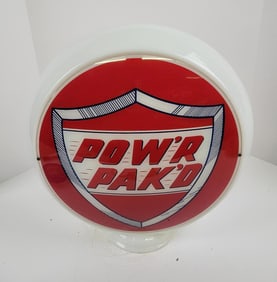 Pow'r Pak'd 13.5" Glass Body Globe