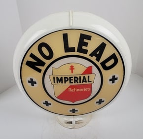 Imperial No Lead Gas Pump Globe