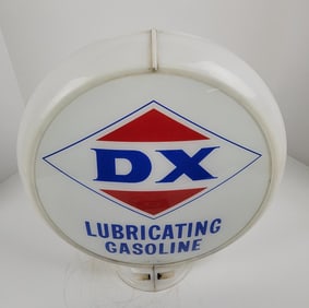 D-X Lubricating Gasoline Gas Pump Globe