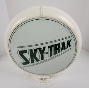 Sky Track Gas Pump Globe