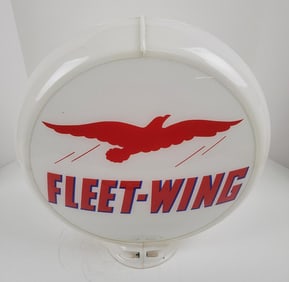 Fleet-Wing Gas Pump Globe
