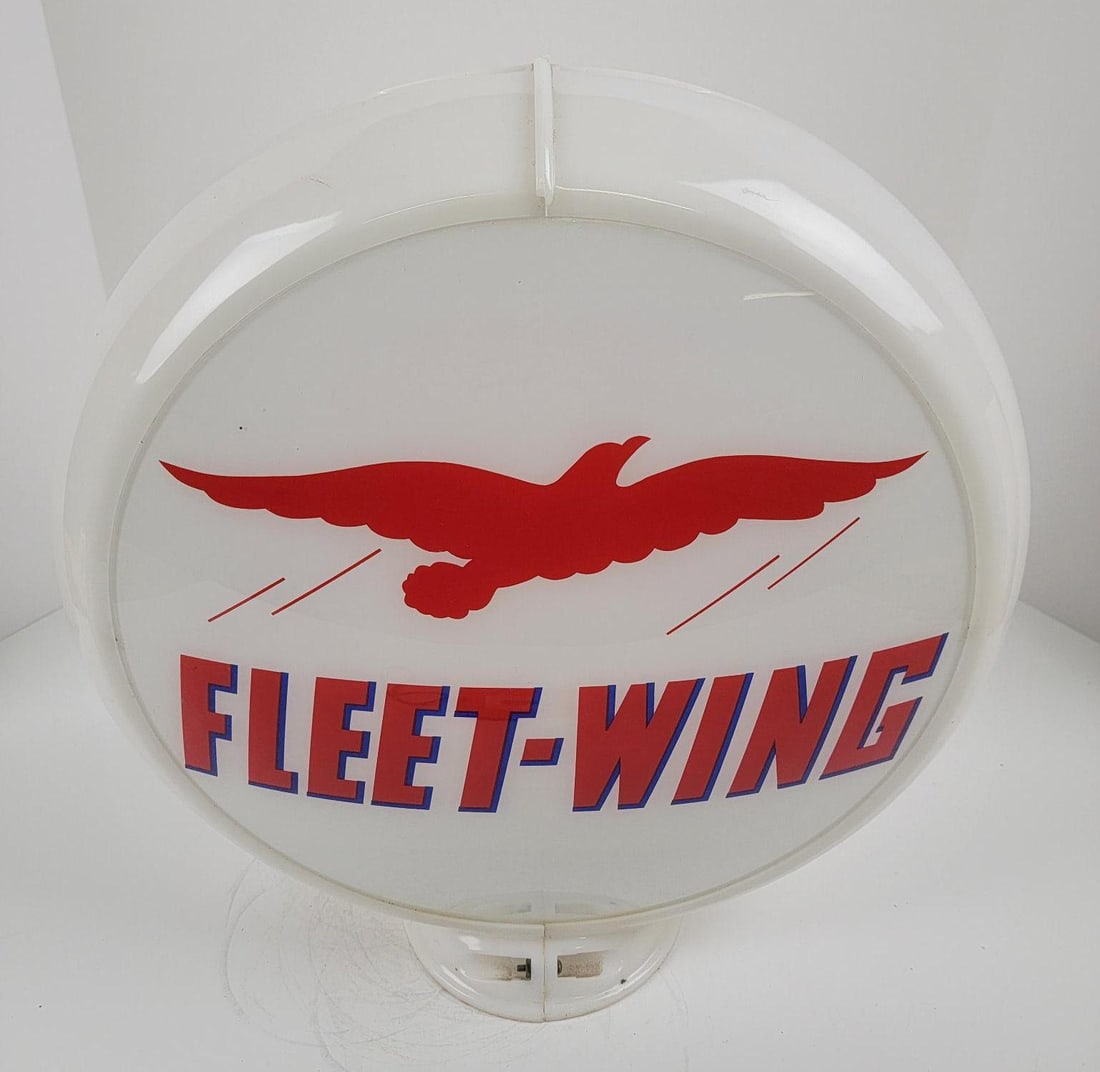 Fleet-Wing Gas Pump Globe (1 of 2)