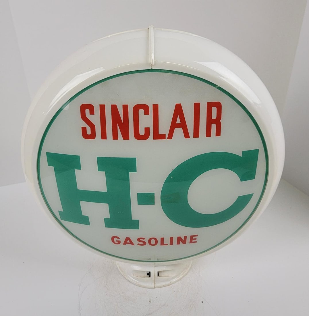 Sinclair H-C Gas Pump Globe (1 of 2)
