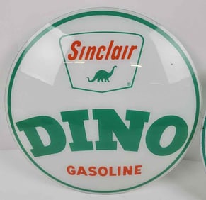 Sincalir Dino Gasoline Gas Pump Globe