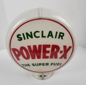 Sinclair Power-X Gas Pump Globe
