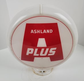 Ashland A Plus Gas Pump Globe