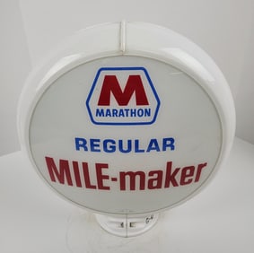 Marathon Mile Maker Gas Pump Globe