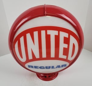 United Regular Gas Pump Globe