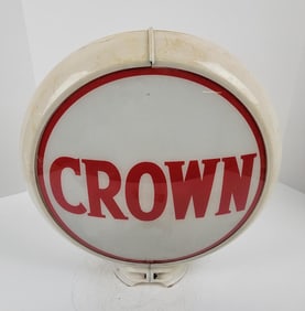 Crown Gas Pump Globe