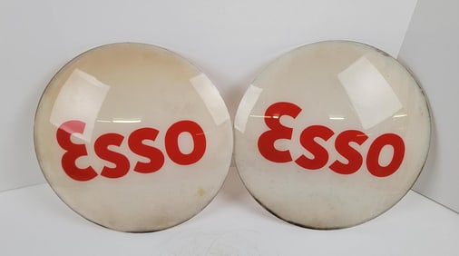 Esso 15" Gas Pump Globe Lenses