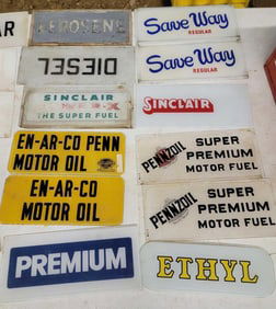 24-Original Ad Glass for Gas Pumps
