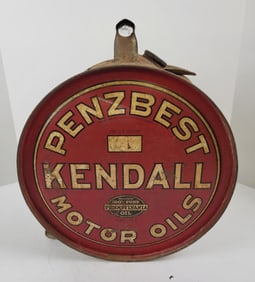 Kendall Penzbest Motor Oil Five Gallon Rocker Can