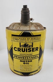 Cruiser Motor Oil Five Gallon Can