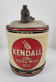 Kendall Motor Oil Five Gallon Can