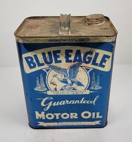 Blue Eagle Motor Oil Two Gallon Can