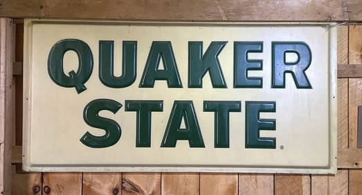 Quaker State (Oil) Lighted Sign