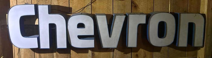 Chevron Lighted Letters