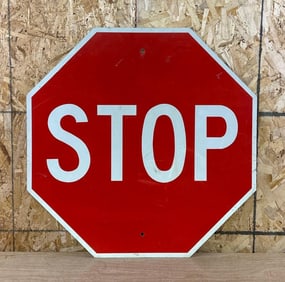 Metal Stop Sign