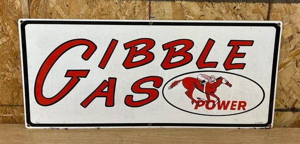 Fantasy Gibble Gas w/Logo Sign