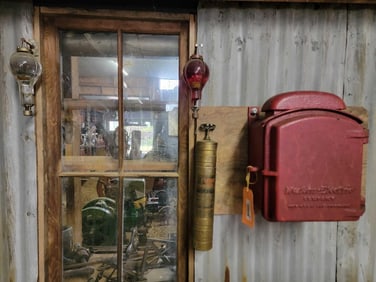 Western Electric Cast Iron Wall Mount Fire Alarm Station & More