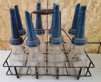 8-Generic Glass Oil Bottles