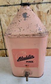 Aladdin Pink Metal Can