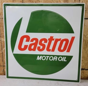 Castrol Motor Oil Metal Sign