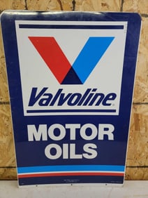 Valvoline Motor Oils Metal Sign