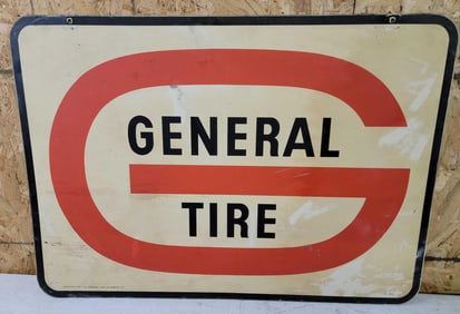 General Tire w/Logo Metal Sign